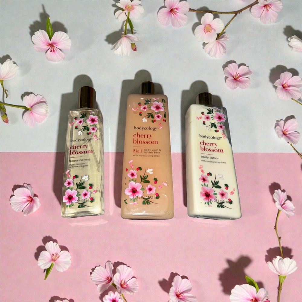 Bodycology Bundle Cherry Blossom Scented Set